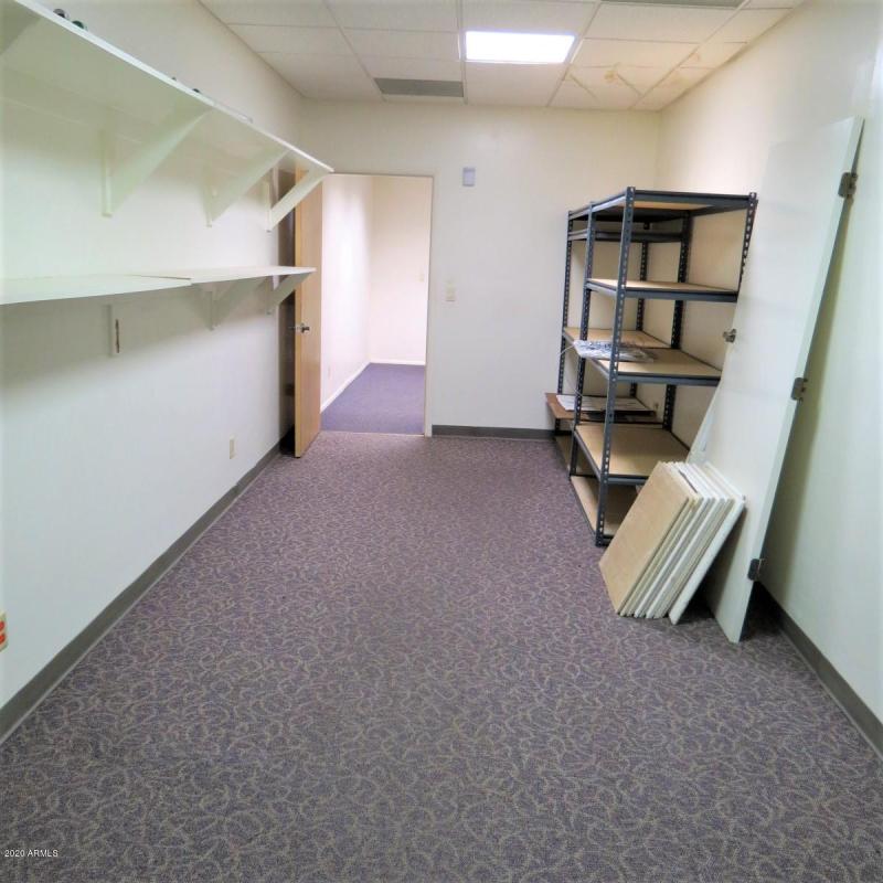 Upstairs Storage area