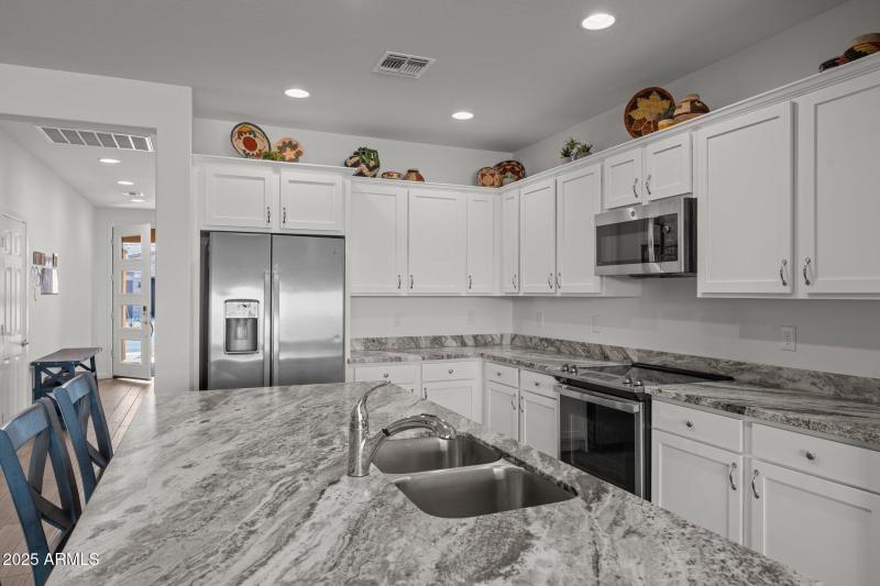 Beautiful leathered granite