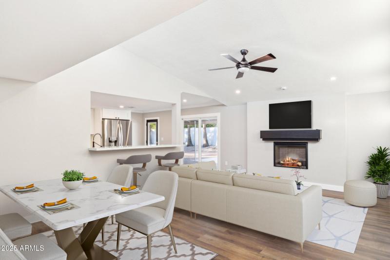 Open Family Dining Area