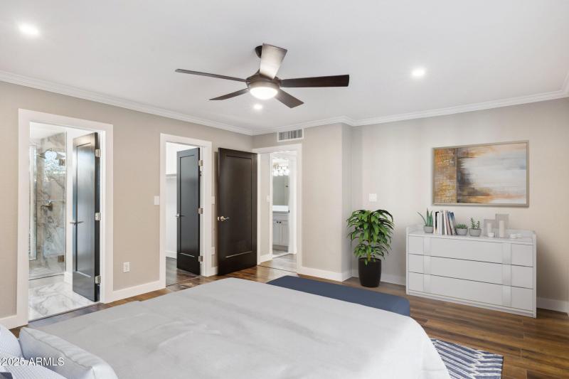 Primary Suite with Walk-In Closet