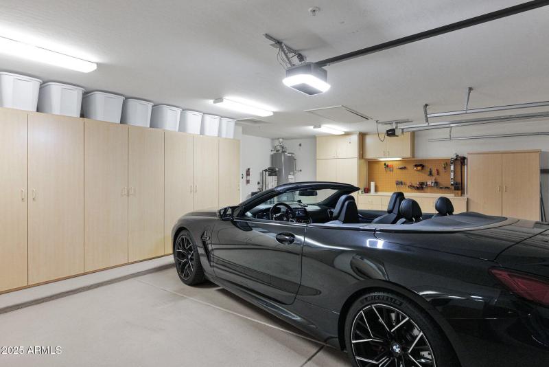 Plenty of garage storage