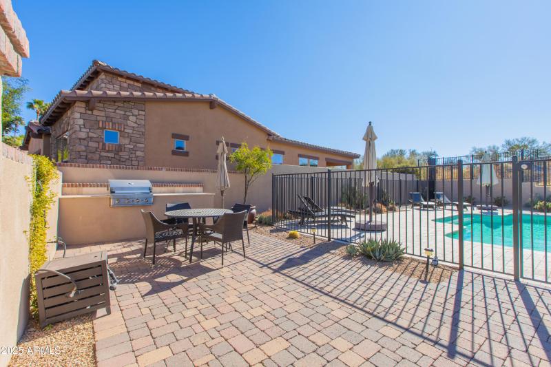 Community BBQ and Fireplace