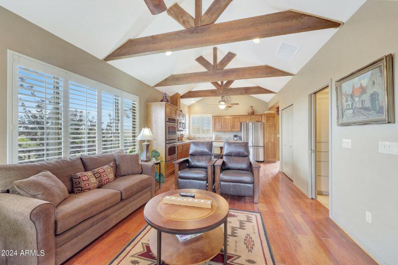 Living Room in Rock House