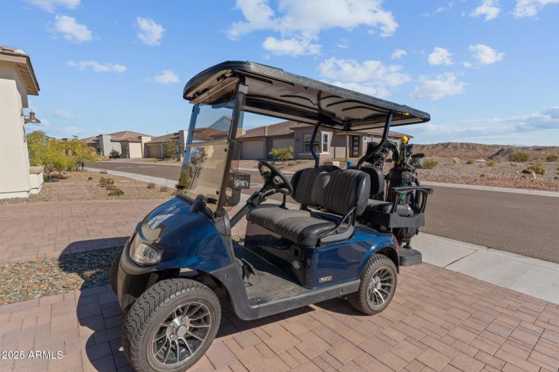Golf cart included