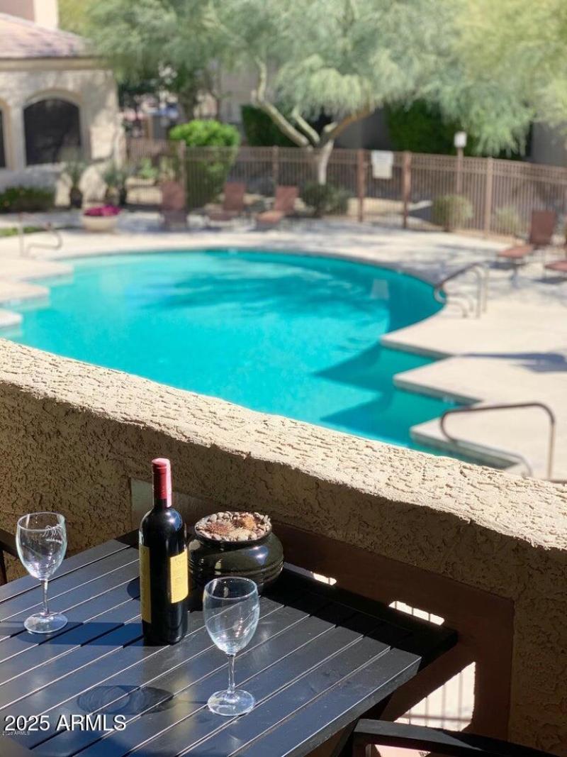 front patio with a view