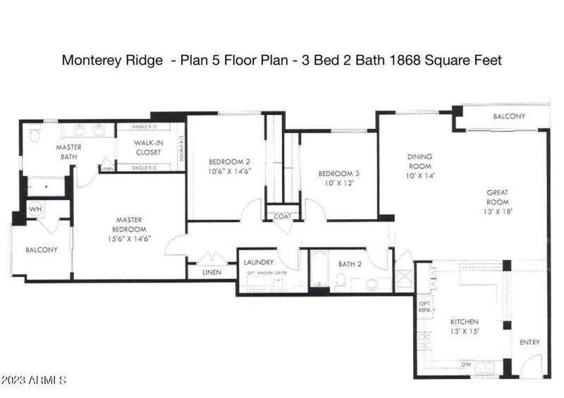 Floorplan 1868