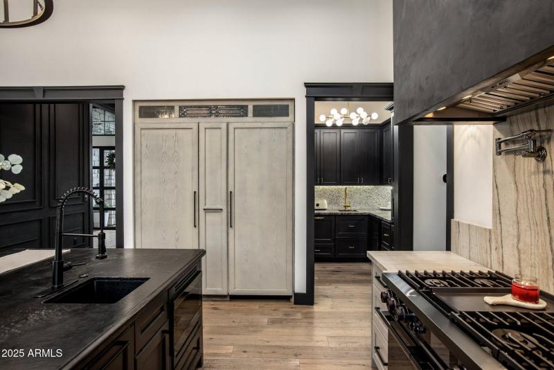 Abundance of cabinets and counters