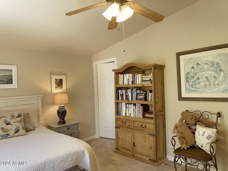 Walk in closets in all rooms