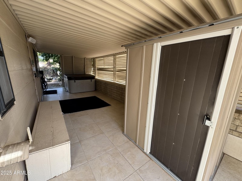 Covered Back Porch