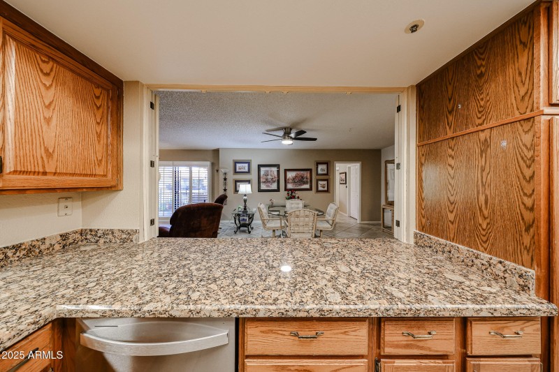 Granite countertops