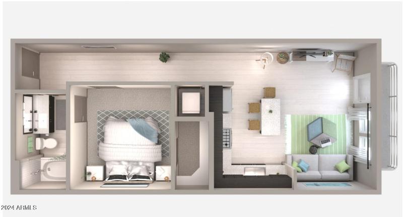 1Br Floorplan
