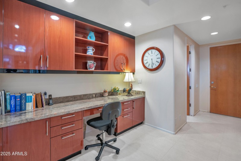 Kitchen writing desk