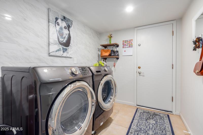 Indoor Laundry Room