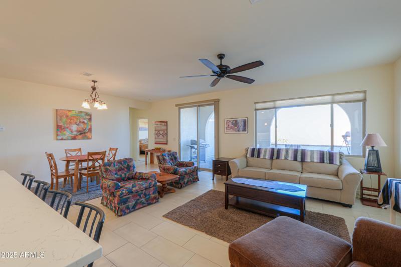 Great room & dining area