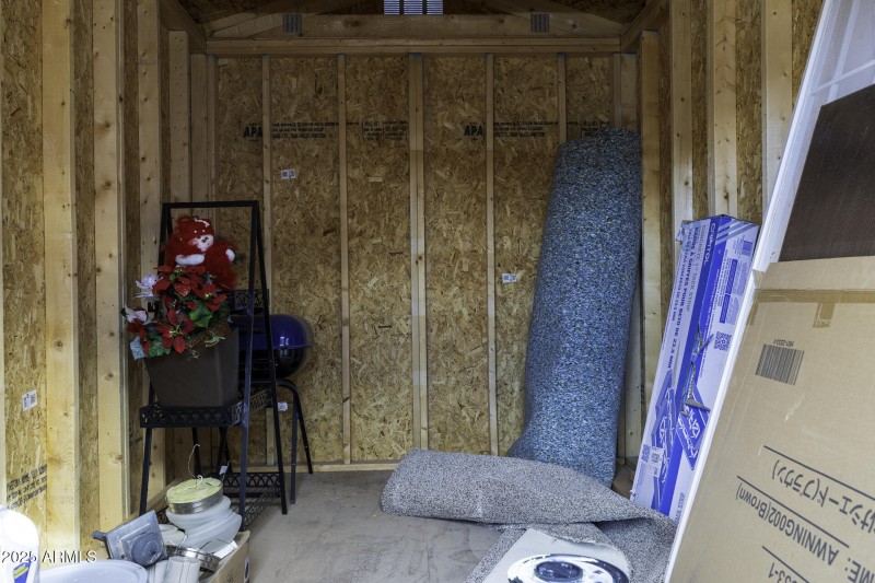 Shed Interior