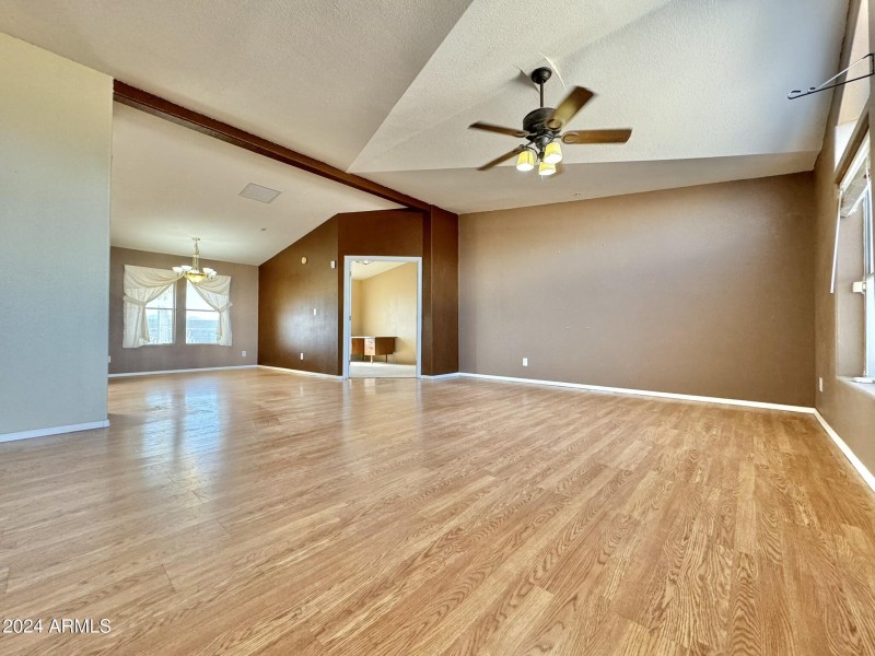 Front Room to den