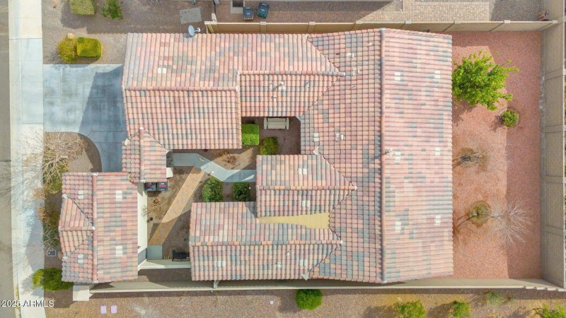 AIERIAL VIEW OF HOME