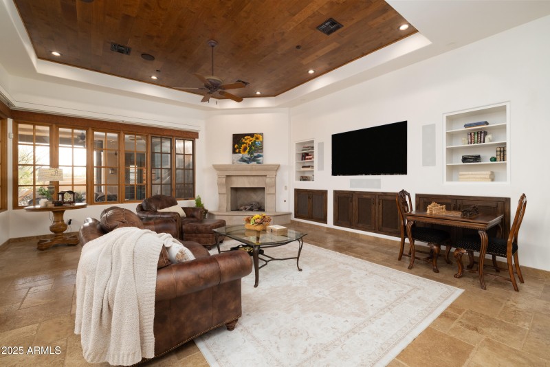 Family Room for TV Viewing