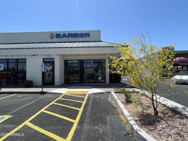Barber Shop Exterior