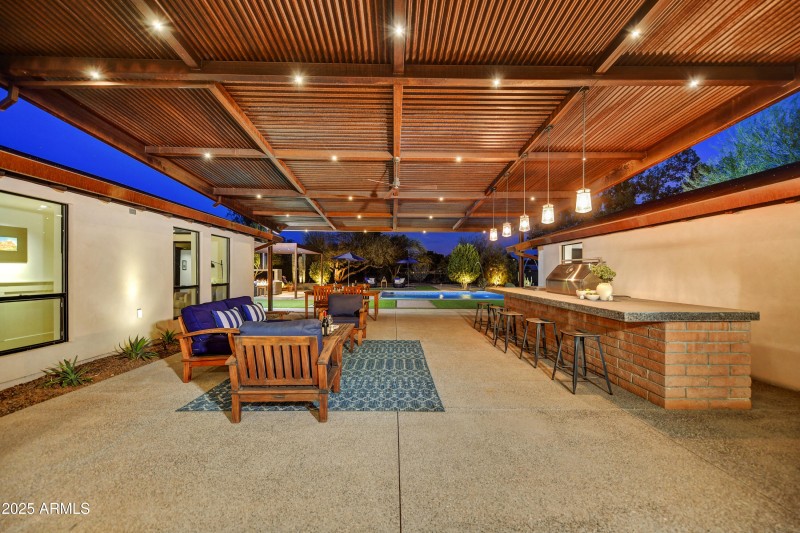 61-Twilight Patio Entry