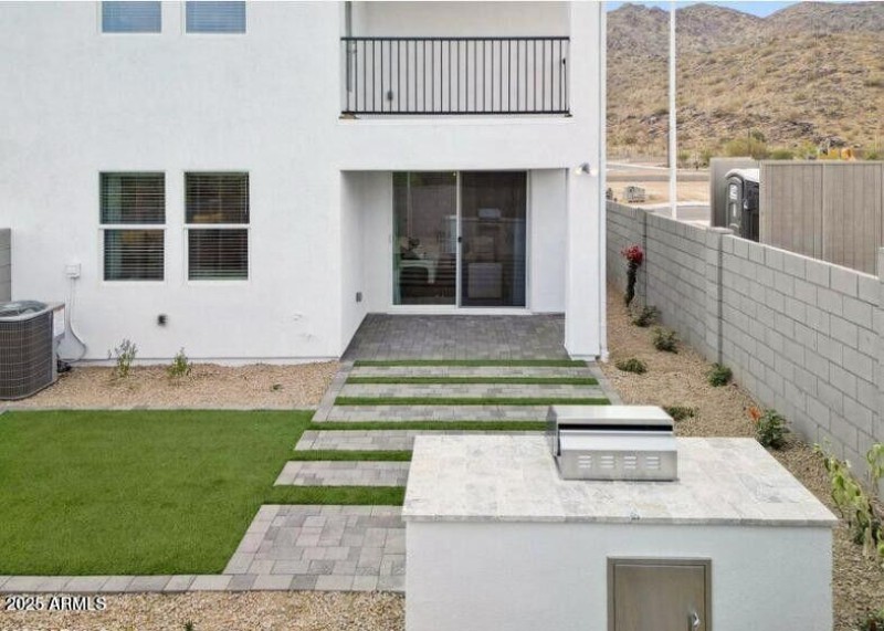 Veranda backyard
