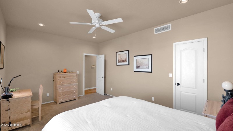 Bedroom 3 with walk in closet