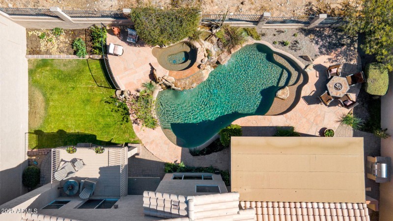 Overhead view
