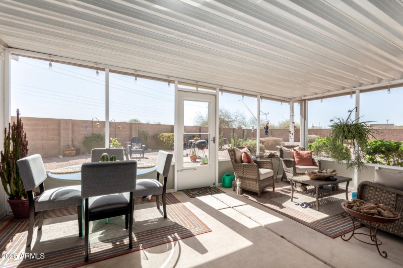 Enclosed Patio