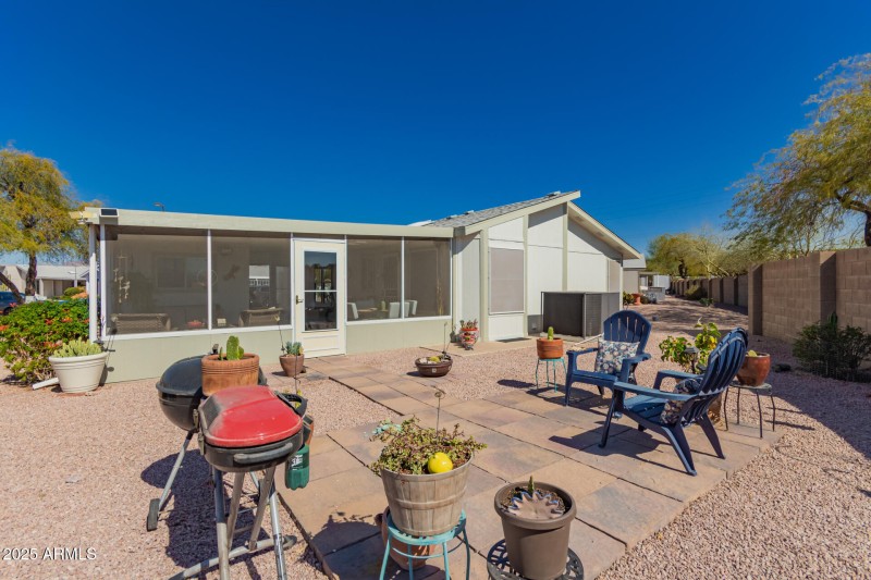 Rear of Home
