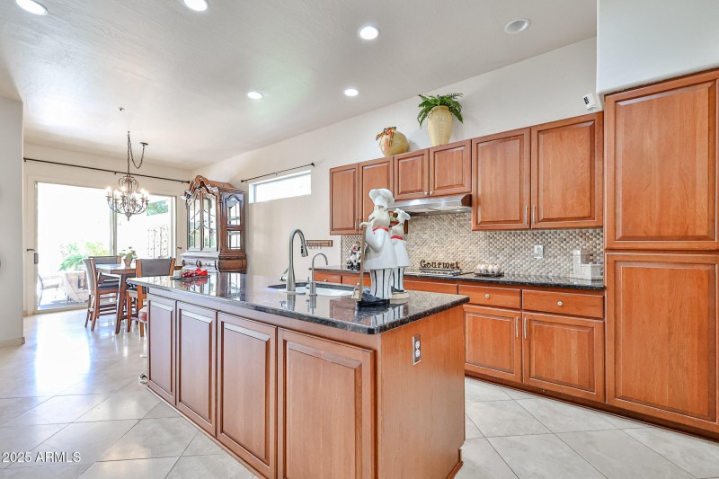 Kitchen Open to Breakfast Room