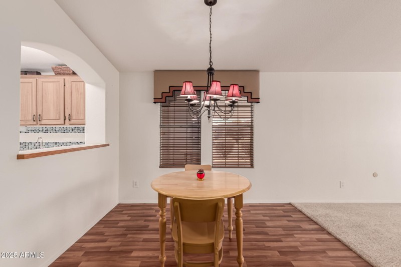 Dining area