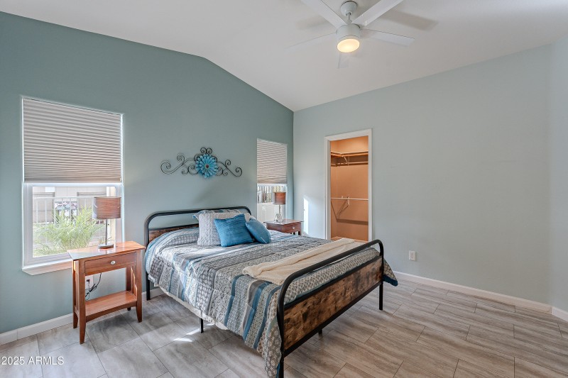 Primary Suite with walk-in closet