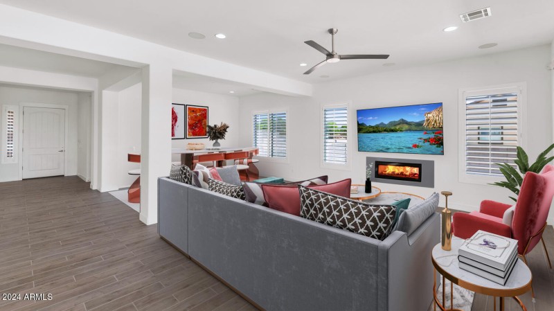 GREAT ROOM HAS GAS STUB - VIRTUAL