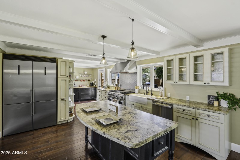 Stunning designer kitchen