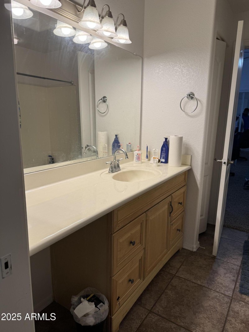 Hallway bathroom