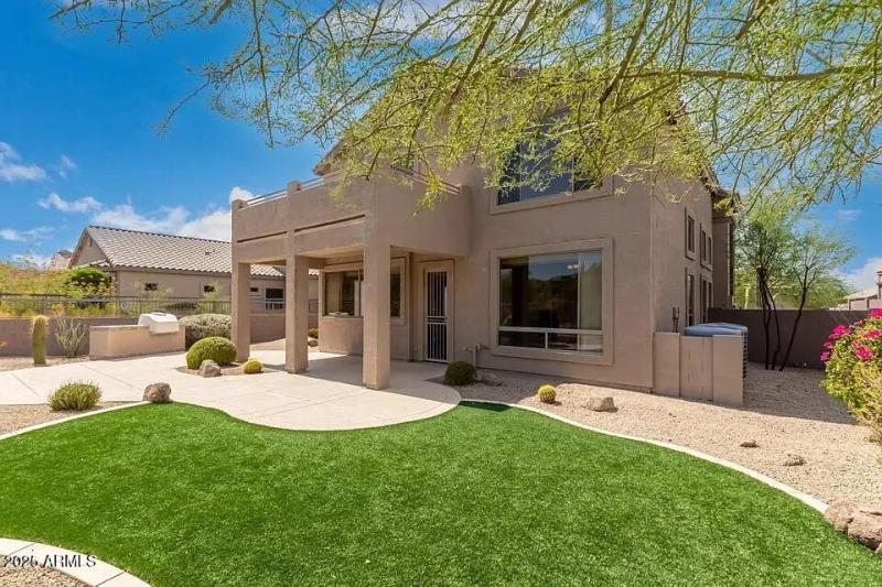 Backyard Grass View 1