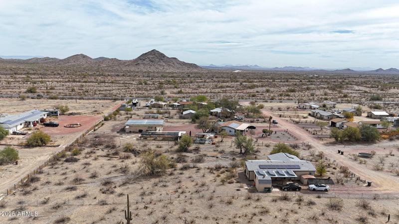 Drone View of Property