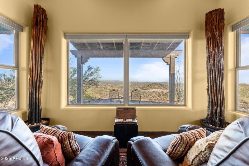 Cozy sitting area