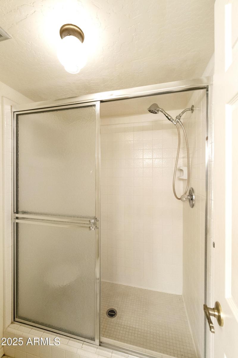 Primary Bath walk-in shower