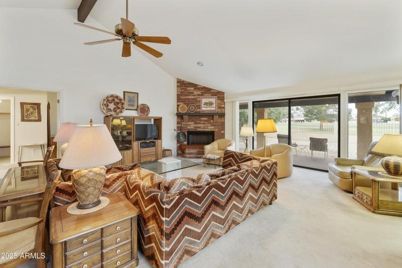 Great Room with fireplace