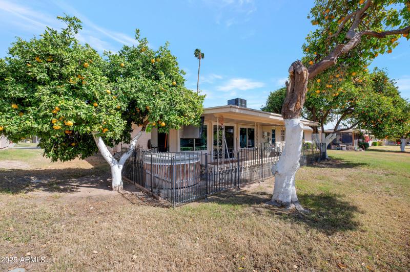 Attractive greenbelt