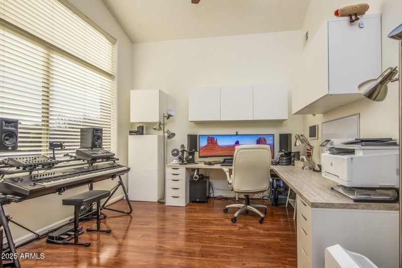 Custom First Floor Office