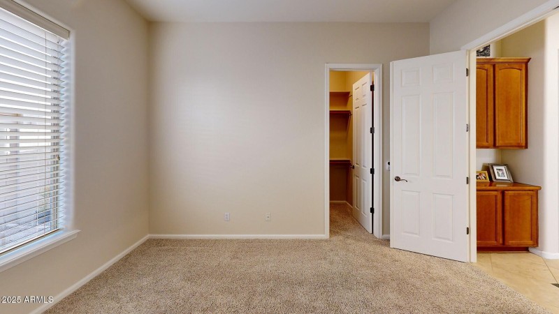 Spacious Walk-in Closet!