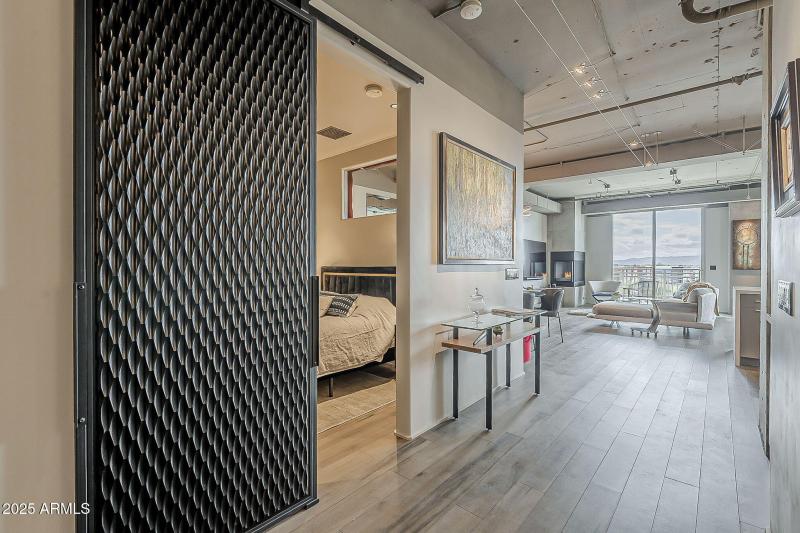 Entry Looking to Living