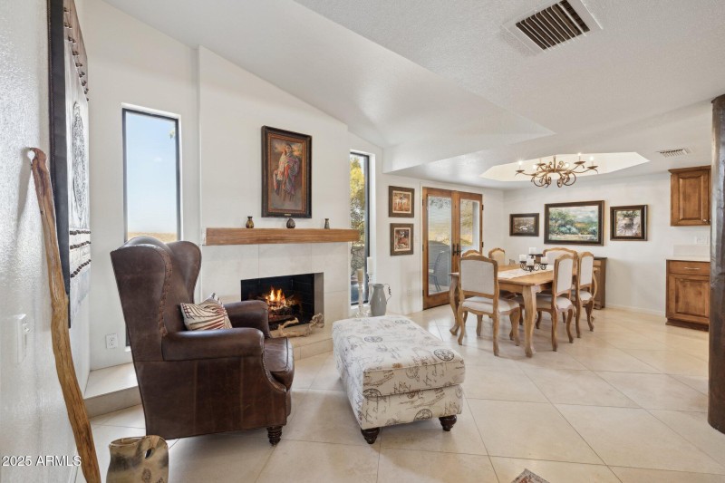 Woodburning Fireplace