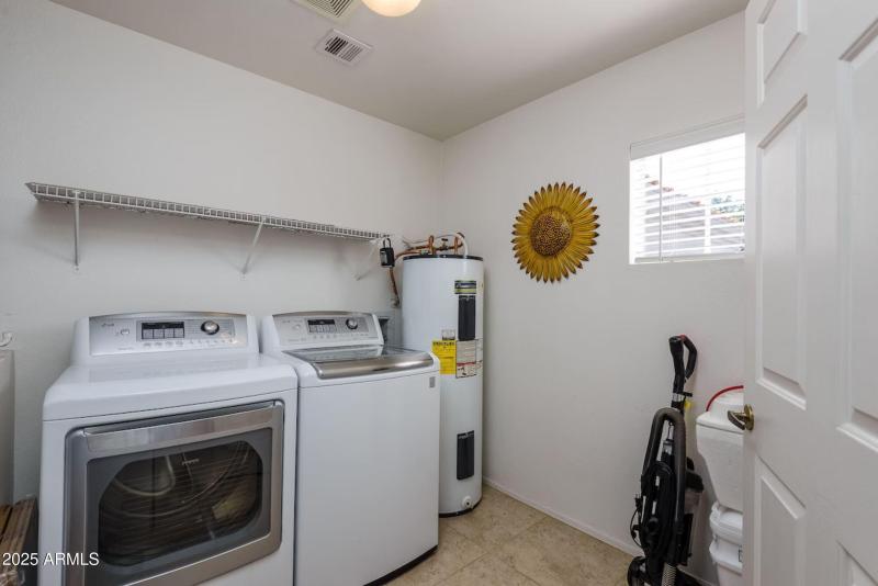Fully Stocked Laundry Room
