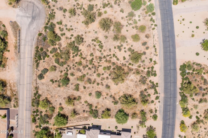 aerial looking down