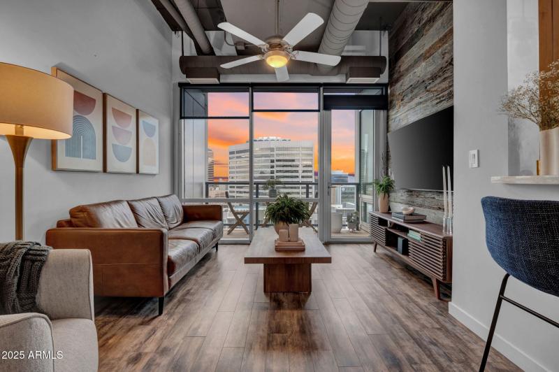 Great Room at Sunset