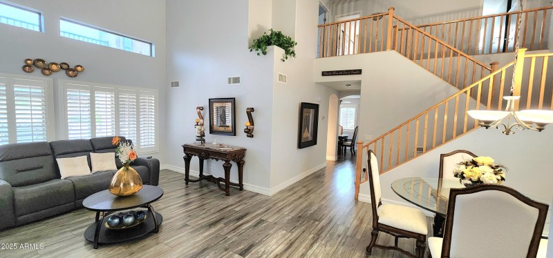 VIEW FROM MAIN ENTRY