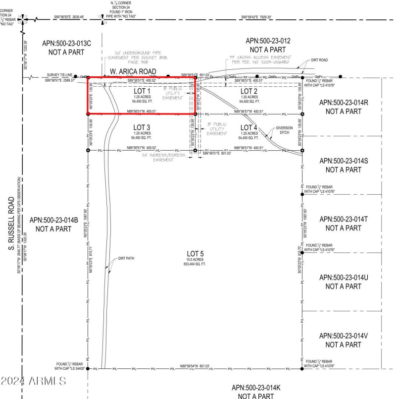 LOT 1 Survey